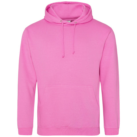 Hoodie Print Customisable Variety Colours Ring Spun