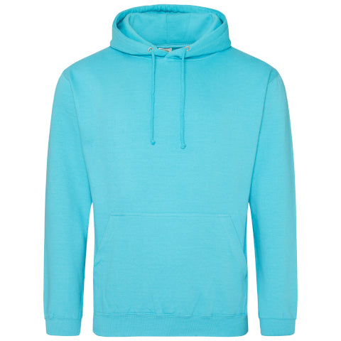 Hoodie Print Customisable Variety Colours Ring Spun