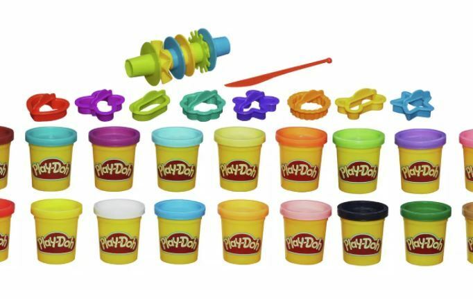 Play-Doh Super 18 Colour Modelling Kit with 16 Tools Creative Kid's Toy UK Brand New Unopened